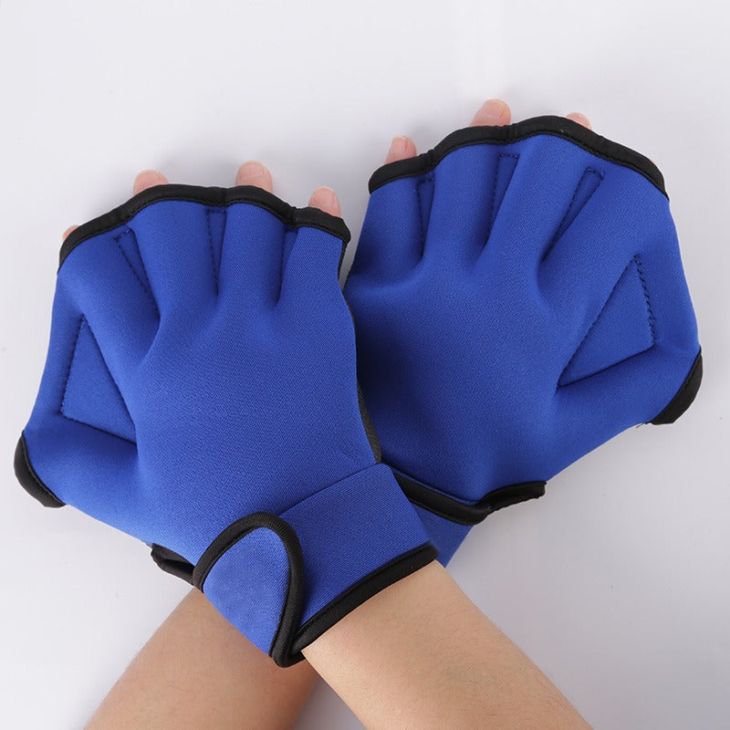 Children's swimming gloves diving materials hand fins duck feet paddling palms swimming training equipment diving gloves