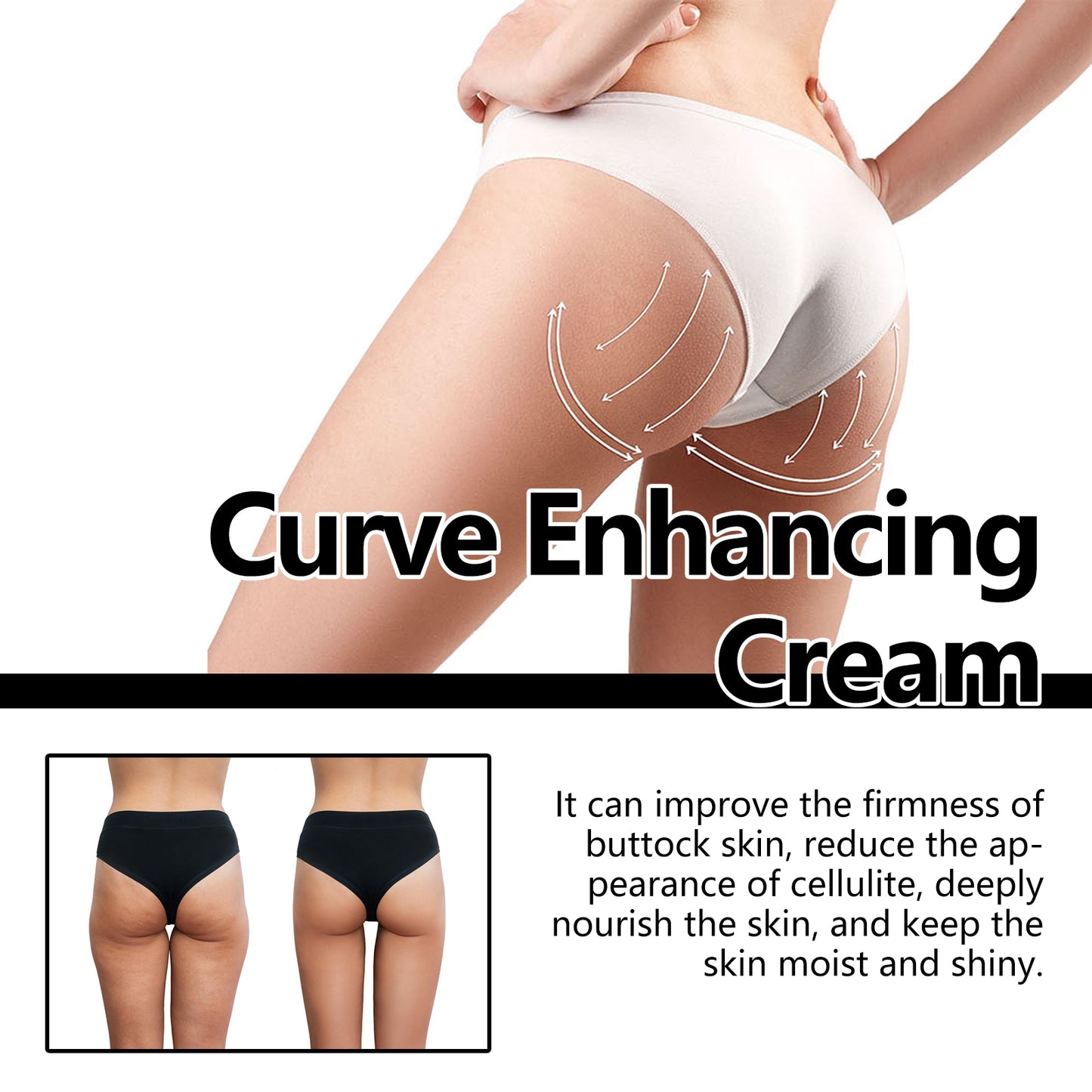 West&Month Curve Enhancing Cream, Sculpting The Hips And Firming The Curves Of The Body