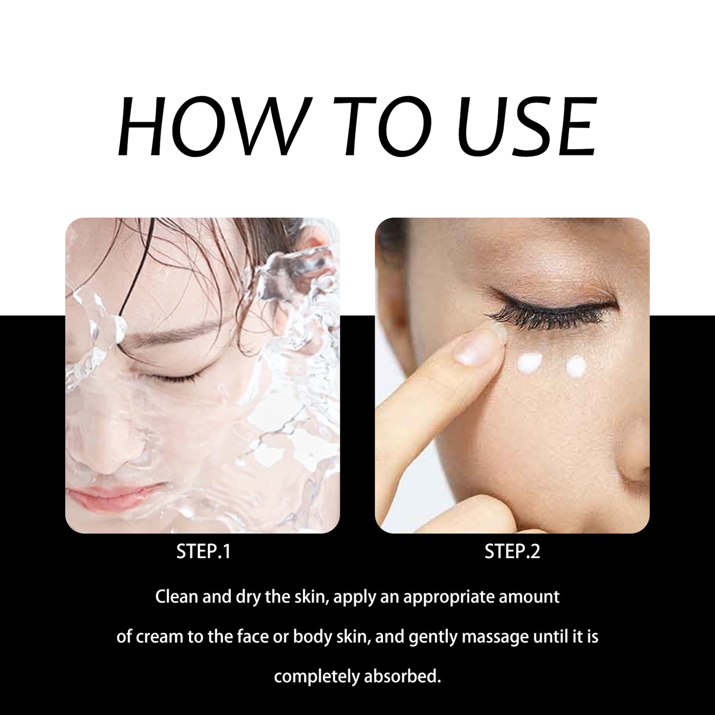 EELHOE Firming Eye Cream, Fade Fine Lines Crow's Feet Moisture Delicate Skin Around The Eyes Hydrating Anti-Wrinkle