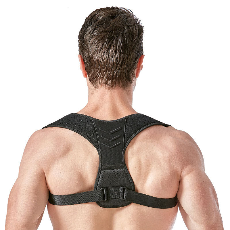 Back Correction Belt Shoulder-Opening Posture Light And Breathable Adjustable Correction Belt Male And Female Clavicle Belt
